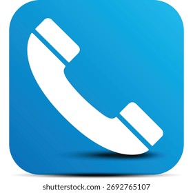 Phone icon. Simple phone icon. Vector illustration.