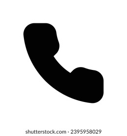 Phone icon. Simple vector sign