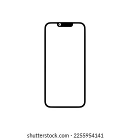 Icono de teléfono vector de icono de smartphone
