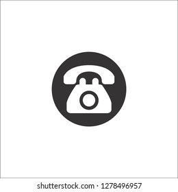 phone icon for stationary design 