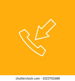 Phone Icon, Stock Vector, eps10.