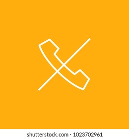 Phone Icon, Stock Vector, eps10.
