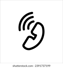 Ilustración vectorial de icono de teléfono