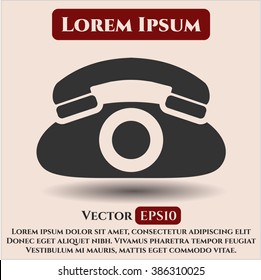 Phone icon or symbol