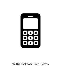 Phone icon symbol for apps and websites. Call sign and symbol. telephone symbol