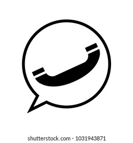 Phone icon symbol template