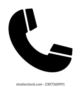 phone icon symbol vector on white background