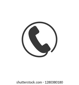 Phone icon. Telecommunication symbol modern, simple, vector, icon for website design, mobile app, ui. Vector Illustration