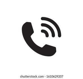 Phone Icon, Telephone Symbol. Call Icon Vector Illustration.