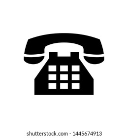 Phone icon, Telephone vector, call symbol design trendy illustration.