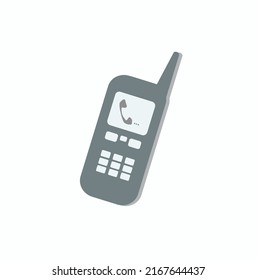 Ilustración de diseño de plantilla de icono de teléfono aislada