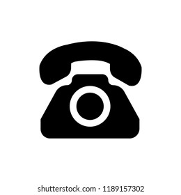 Phone icon in trendy flat style isolated on white background. Phone icon in trendy flat style isolated on white background.