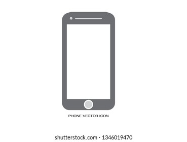 Phone icon in trendy flat style isolated on background. Phone icon page symbol for your web site design Phone icon logo  app  UI.icon Vector illustration  EPS10.