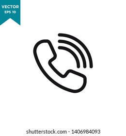 phone icon in trendy flat style 