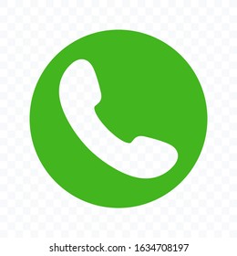 Phone icon in trendy flat style isolated. Telephone symbol. Vector illustration. on blank background. editable vector