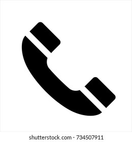 phone icon in trendy flat style isolated on white background. phone icon symbol for your web site design,phone logo, app, UI. Vector illustration, phone icon eps10.