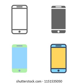 Phone Icon Variation Style