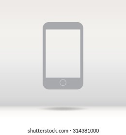 phone, icon, vector