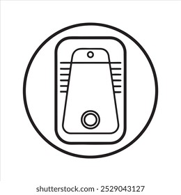 Ícone de telefone design de arte vetorial