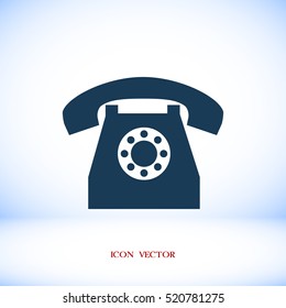 phone icon, vector best flat icon EPS
