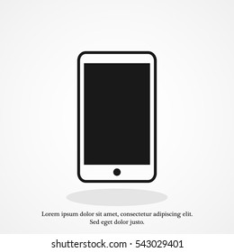 Phone icon, vector best flat icon, EPS