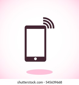 phone icon, vector best flat icon, EPS