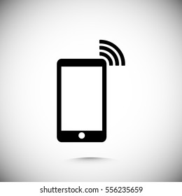 phone icon, vector best flat icon, EPS
