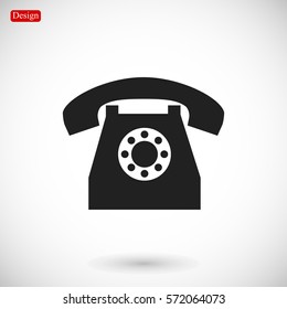 phone icon, vector best flat icon EPS