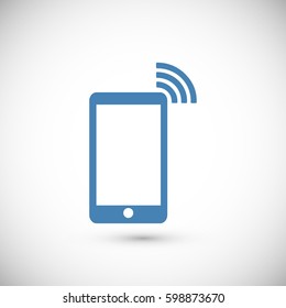 phone icon, vector best flat icon, EPS
