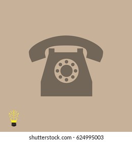phone icon, vector best flat icon EPS