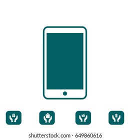 Phone icon, vector best flat icon, EPS