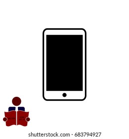 Phone icon, vector best flat icon, EPS