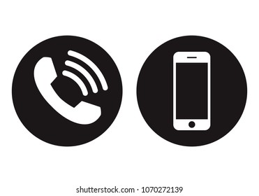 Phone icon vector. Call icon vector. mobile phone smartphone device gadget. telephone icon