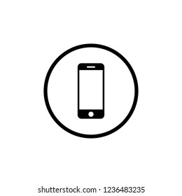 Phone icon vector. Call icon vector. mobile phone smartphone device gadget. telephone icon