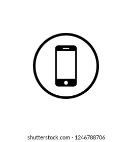 Phone icon vector. Call icon vector. mobile phone smartphone device gadget. telephone icon