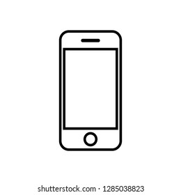 Phone icon vector. Call icon vector. mobile phone smartphone device gadget. telephone icon