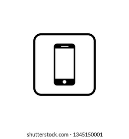 Phone icon vector. Call icon vector. mobile phone smartphone device gadget. telephone icon