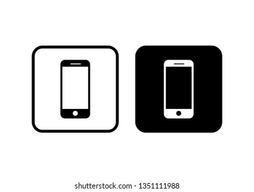 Phone icon vector. Call icon vector. mobile phone smartphone device gadget. telephone icon
