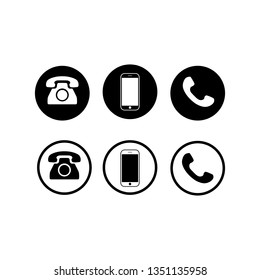Phone icon vector. Call icon. mobile phone smartphone device gadget. telephone icon