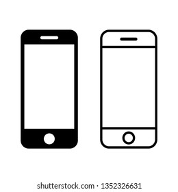 Phone icon vector. Call icon vector. mobile phone smartphone device gadget. telephone icon