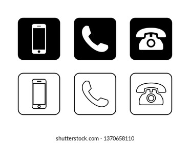 Phone icon vector. Call icon vector. mobile phone smartphone device gadget. telephone icon