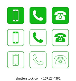 Phone icon vector. Call icon vector. mobile phone smartphone device gadget. telephone icon