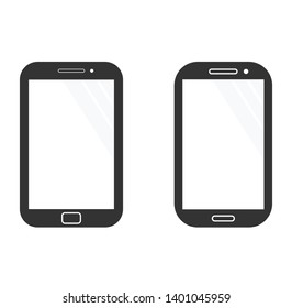 Phone icon vector. Call icon vector. mobile phone smartphone device gadget. telephone icon - Vector illustration - Vector