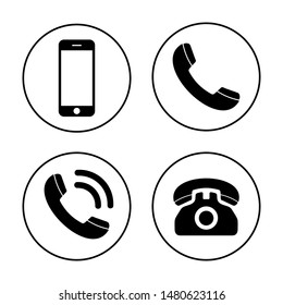 Phone icon vector. Call icon vector. mobile phone smartphone device gadget. telephone icon. Contact