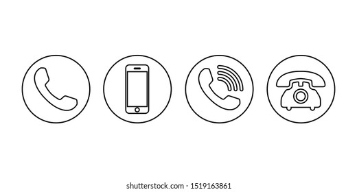 	
Phone icon vector. Call icon vector. mobile phone smartphone device gadget. telephone icon. Contact