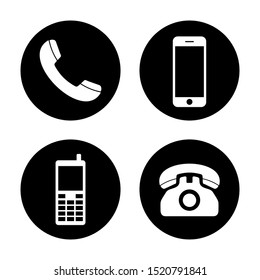 Phone icon vector. Call icon vector. mobile phone smartphone device gadget. telephone icon. Contact