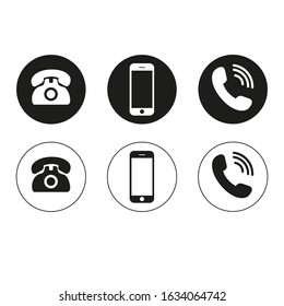 Phone Icon Vector Call Icon Vector Stock Vector (Royalty Free ...