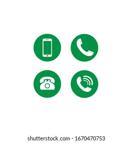  Vector de icono de teléfono. Vector de icono de llamada. gadget de dispositivo móvil para teléfonos inteligentes. icono telefónico. Contacto
