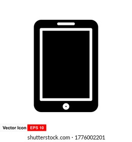 Vector de icono de teléfono. Vector de icono de llamada. Dispositivo smartphone para teléfono móvil.