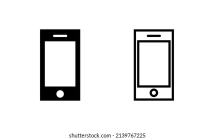 Phone icon vector. Call sign and symbol. telephone symbol